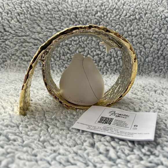 Bongelli Preziosi Nativity Three Figures In One-Piece Set Gold White NEW in Box - Picture 9 of 16